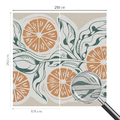 Wall mural Fruit patterns