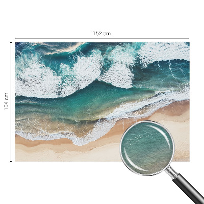 Photo wallpaper Sea waves