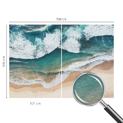 Photo wallpaper Sea waves