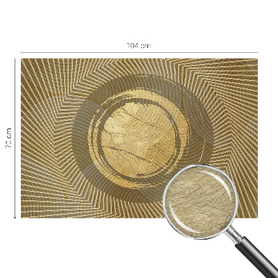 Photo wall mural Radiating lines