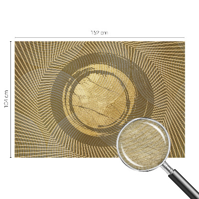 Photo wall mural Radiating lines