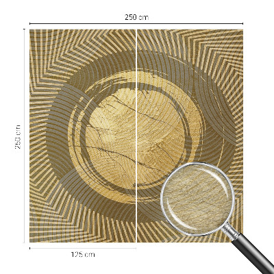 Photo wall mural Radiating lines