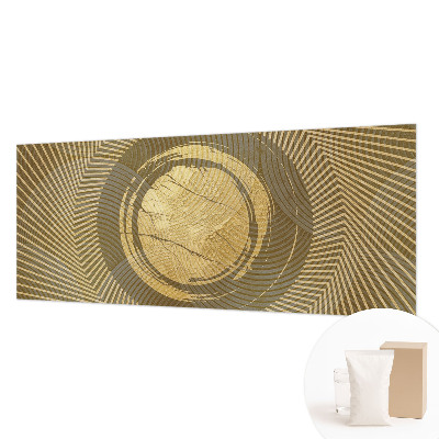 Photo wall mural Radiating lines