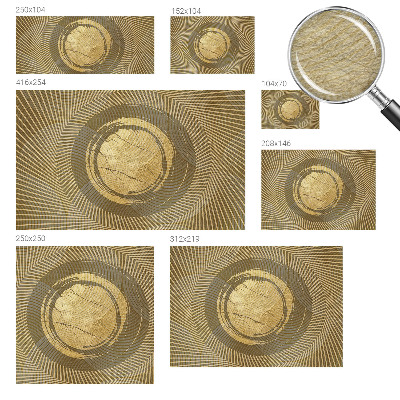 Photo wall mural Radiating lines