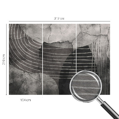 Wall mural for bedroom Abstract lines