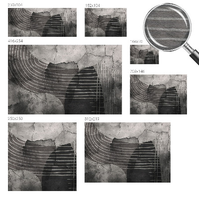 Wall mural for bedroom Abstract lines