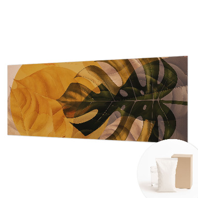 Large wall mural Abstract leaves