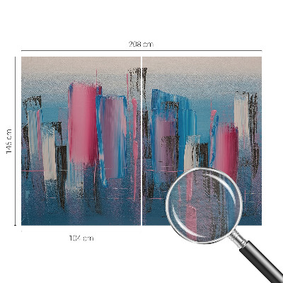 Modern wall mural Abstract stripes