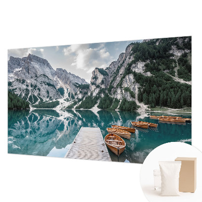 Premium wall mural for bedroom Mountain panorama