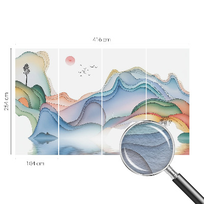 Decorative wall mural for living room Dream Landscape
