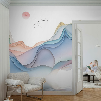 Decorative wall mural for living room Dream Landscape
