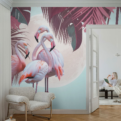 Wall mural Exotic birds