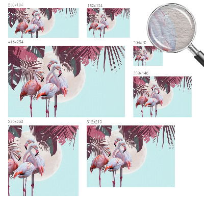 Wall mural Exotic birds