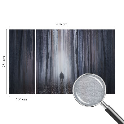 Non-woven photo wallpaper Forest silence