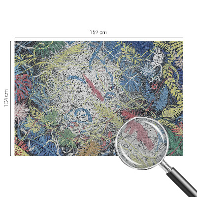 Bedroom wall mural wallpaper Plant swirls