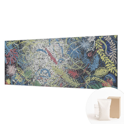 Bedroom wall mural wallpaper Plant swirls