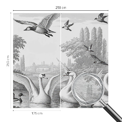 Wallpaper mural for living room Classic landscape