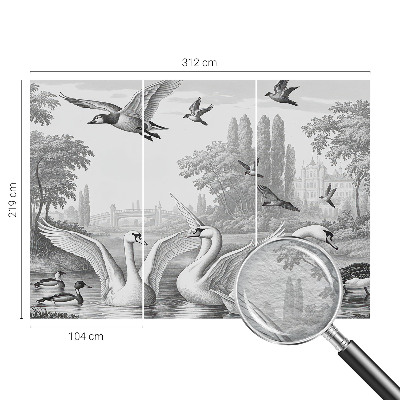 Wallpaper mural for living room Classic landscape