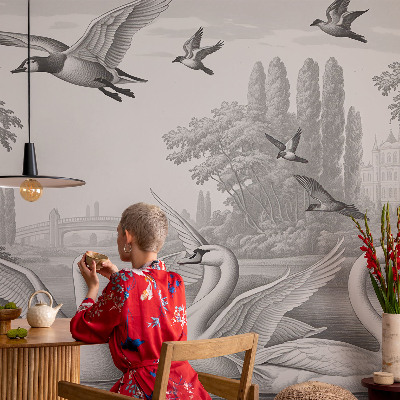 Wallpaper mural for living room Classic landscape