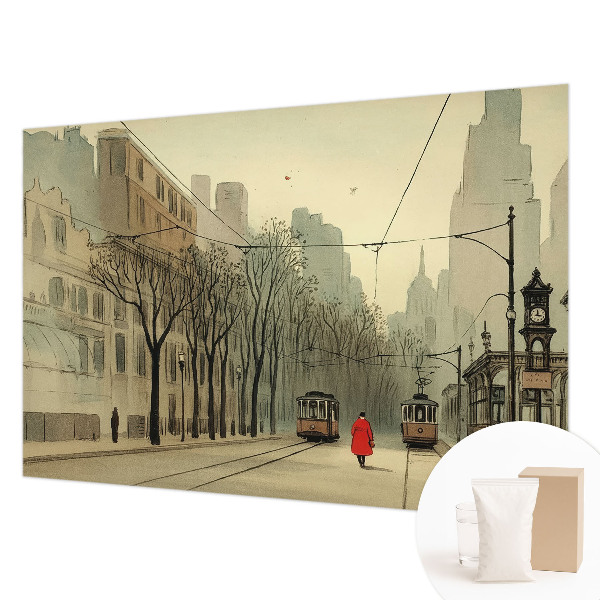 Custom size wall mural Urban symmetry