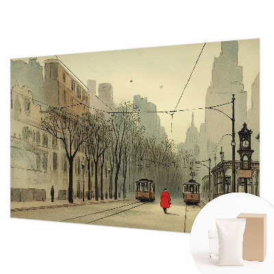 Custom size wall mural Urban symmetry