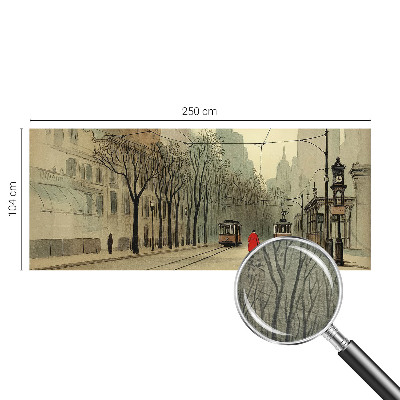 Custom size wall mural Urban symmetry