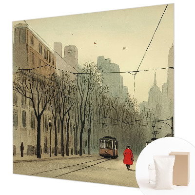 Custom size wall mural Urban symmetry