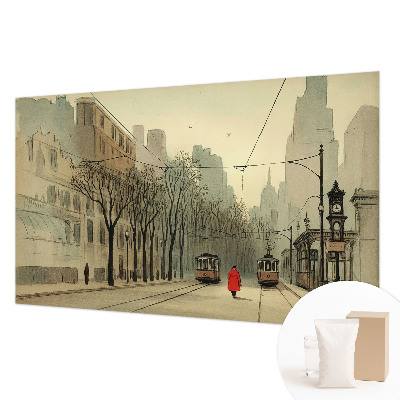 Custom size wall mural Urban symmetry