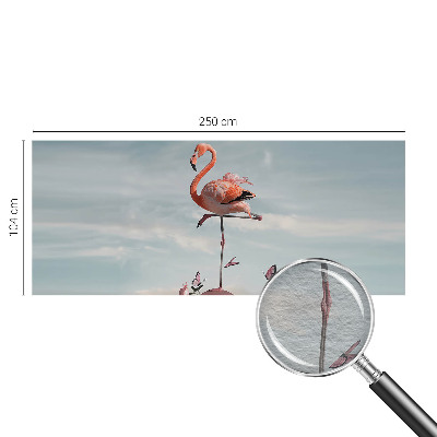 Large wall mural wallpaper Elegant flamingo