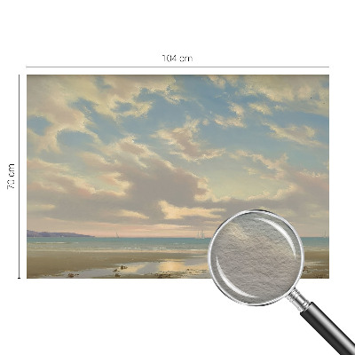 Modern wall mural for bedroom A quiet shore