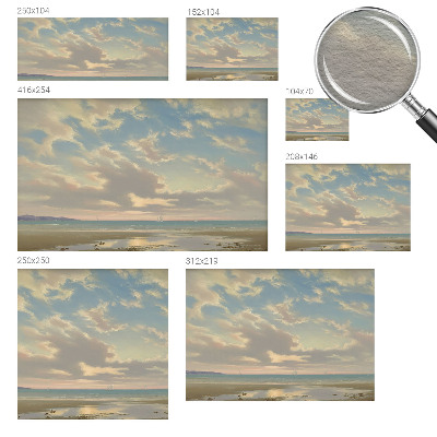 Modern wall mural for bedroom A quiet shore