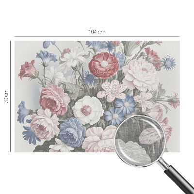 High quality photo wallpaper Colorful bouquet