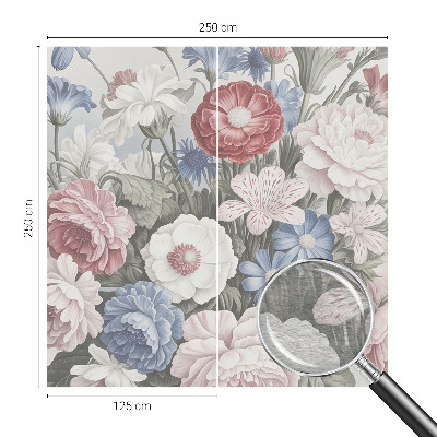 High quality photo wallpaper Colorful bouquet