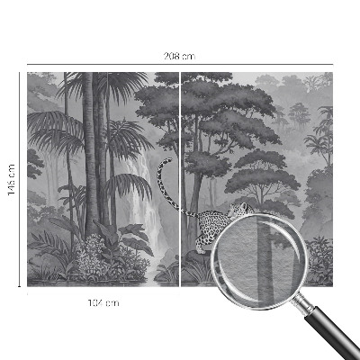 High quality wall mural wallpaper Tropical jungle