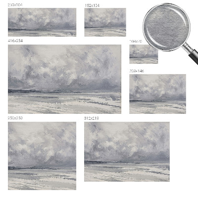 Premium wall mural for bedroom A storm on the horizon