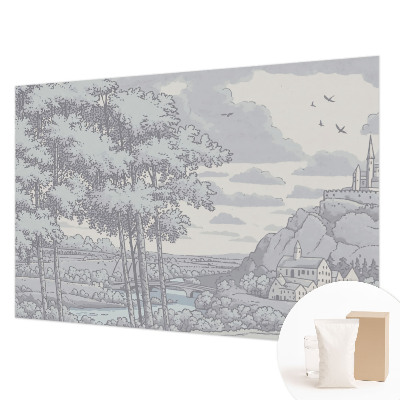 Non-woven photo wallpaper Fairytale landscape