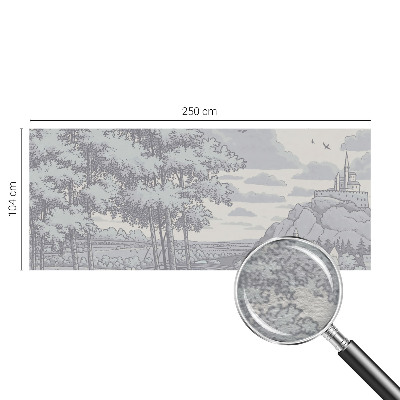 Non-woven photo wallpaper Fairytale landscape