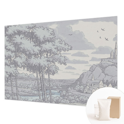 Non-woven photo wallpaper Fairytale landscape