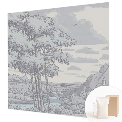 Non-woven photo wallpaper Fairytale landscape