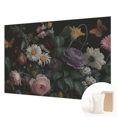Wall mural for bedroom Floral elegance