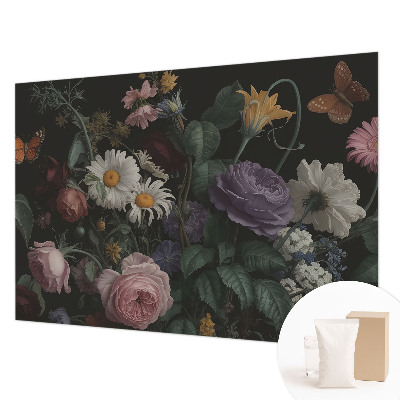 Wall mural for bedroom Floral elegance