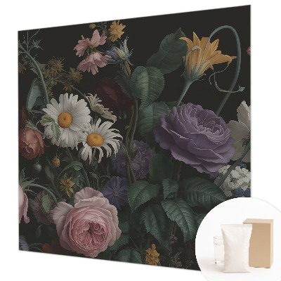 Wall mural for bedroom Floral elegance