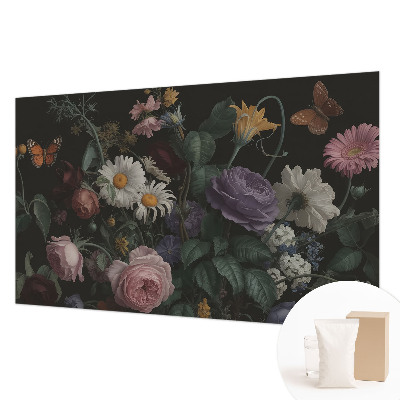 Wall mural for bedroom Floral elegance