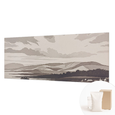 Wallpaper mural for living room A peaceful landscape