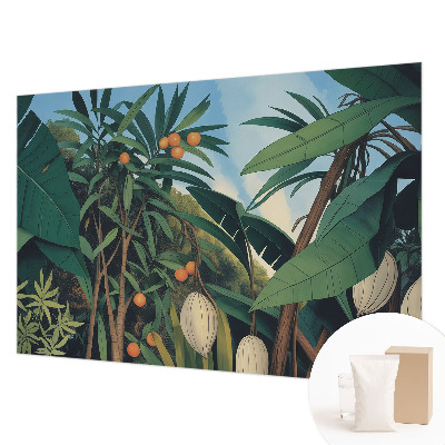 Modern wall mural for bedroom Tropical jungle