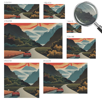 High quality photo wallpaper Mountain adventure