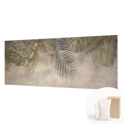 Premium wall mural for bedroom Tropical leaves