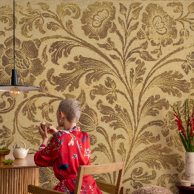 Premium photo wallpaper Floral pattern