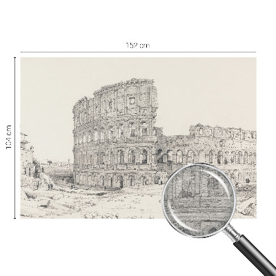 Decorative wall mural for living room Ancient ruins