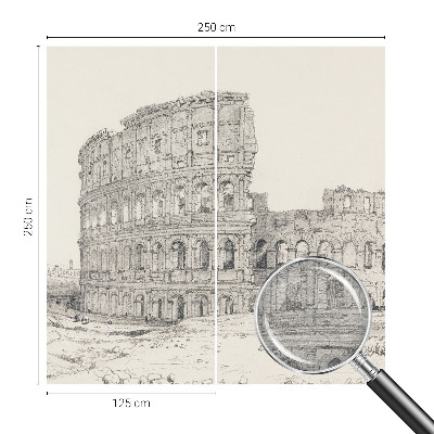 Decorative wall mural for living room Ancient ruins